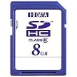 I-O DATA SDHC�������[�J�[�h 8GB �X�s�[�h�N���XClass6 SDH-S8G