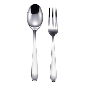�p�[������  ���p �X�e�����X�� �e�B�[�X�v�[���E�q���t�H�[�N10pcs�Z�b�g B-5354