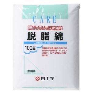【クリックで詳細表示】FC脱脂綿 100g