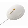 ELECOM USB 3�{�^�� ���w���}�E�X"EGG MOUSE" (�z���C�g) M-EGURWH
