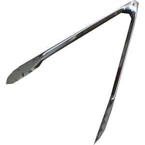 【クリックで詳細表示】バーベキュー・炭火焼用トング 30cm☆ステンレス製 炭バサミとしても