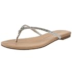 Martinez Valero Isabel Jeweled Thong Flat Sandal