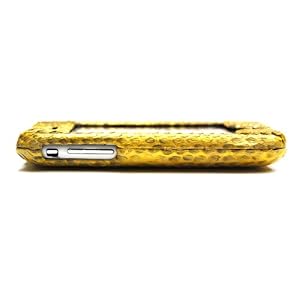 マユミハセガワ　ゴールドパイソンレザー　iphoneケース（ボディタイプ・本革）日本製