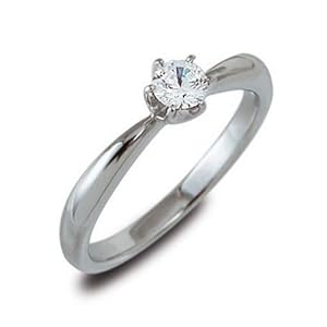 【クリックでお店のこの商品のページへ】LA PUREZZA (ラ・プレッツァ) エンゲージリング(婚約指輪) 14.0号 LA0006-025-F-VS2-EX