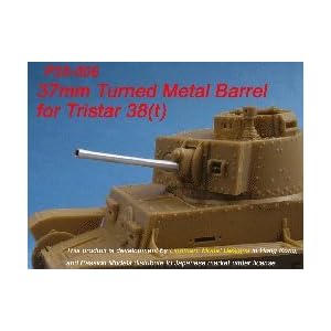 【クリックで詳細表示】Passion Models【P35-006】 1/35 37mm砲金属砲身セット トライスター 38(t)用