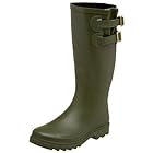 Chooka Premium Solid Dual Buckle - Olive Rain Boot