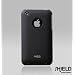 SHIELD iPhone 3G/3GS�p�V�F���J�o�[ �u���b�N �X�g���b�v�z�[���t