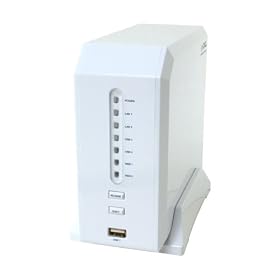 PLANEX DLNA�EBT�EiTunes�T�[�o�Ή� �����M�K�r�b�gLAN�z�[���T�[�o 2Bay MZK-NAS02SG
