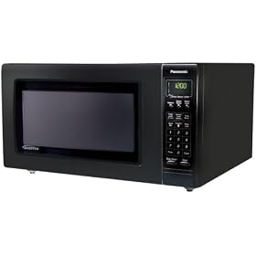 Panasonic NN-H965BF Luxury Full-Size 2.2-Cubic-Foot 1,250-Watt Microwave Oven, Black