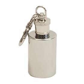 【クリックで詳細表示】ノーブランド 【S028】ステンミニフラスコ 丸型1oz