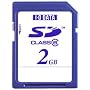 I-O DATA SD�������[�J�[�h 2GB �X�s�[�h�N���X:Class6 SD-S2G