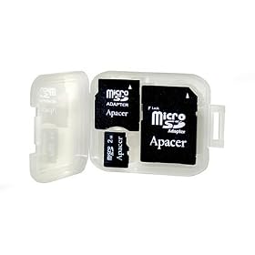 Apacer�A�y�C�T�[ Standard Speed microSD CARD �i2GB�@2�A�_�v�^�[���ځj