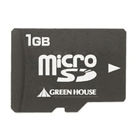 �O���[���n�E�X microSD�J�[�h 1GB GH-SDMR1G