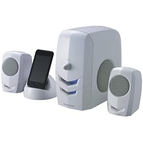 ROCKRIDGE SOUND 2.1ch�A�N�e�B�u�X�s�[�J�[�V�X�e�� Shark2.1 �z���C�g RSJ-SR021WH