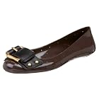 BCBGMAXAZRIA Women's Cherry Jelly Flat