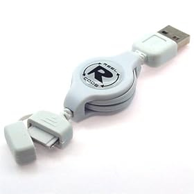 Rix USB�ʐM�P�[�u�� FOMA�Ή� (�z���C�g) RX-DUS697F