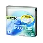 TDK CD-R ���y�p 80�� ���{�� �J���[�~�b�N�X �C���N�W�F�b�g�v�����^�Ή� 20���t�@�C���P�[�X���� CD-RDE80CPMX20FLN