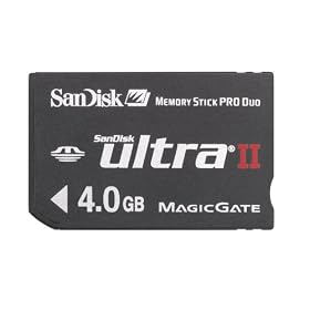 SanDisk UltraII �������[�X�e�B�b�N PRO Duo 4GB SDMSPDH-4096-903