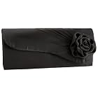 Jessica McClintock Flowers Clutch with Rose