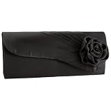Jessica McClintock Flowers Clutch with Rose