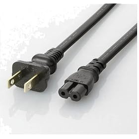 ELECOM ���K�l�^�̃R�l�N�^(�m�[�g�p�\�R����)�d���R�[�h 2.0m T-PCM220