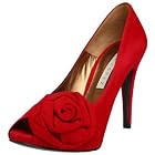 Pura Lopez Women's N604 Peep Toe Pump