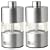 AdHoc �~�j �\���g&�y�b�p�[�~��(�X�e�����X) 2pcs 018FP-2003