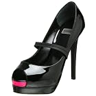 DAVIS By Ruthie Davis Women's Sushi Mary Jane Peep Toe Pump