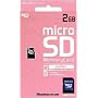 �n�M�����V�X�R�� microSD�J�[�h 2GB SD�A�_�v�^�t�� �������t���b�V���̗p HNT-MR2GM