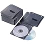 ELECOM  CCD-019LBK �s�D�zCD/DVD�P�[�X(���ʎ��[)