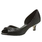 AK Anne Klein Women's Optical Peep Toe Pump