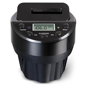DIASONIC iPod �p�J�b�v�z���_�[FM �g�����X�~�b�^�[ �u���b�N DS-CHFMT-BK