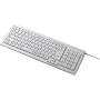 ELECOM �p���^�O���t��USB&PS/2�L�[�{�[�h ���{��104�L�[�t���L�[�{�[�h �z���C�g TK-UP04FPWH