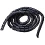 ELECOM �S�`���S�`���ȃP�[�u���𐮗�����`���[�u ���a12mm ����2.0m �u���b�N BST-12BK
