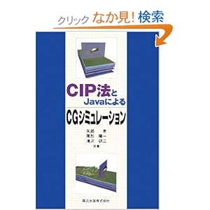 【クリックでお店のこの商品のページへ】CIP法とJavaによるCGシミュレーション: 矢部 孝, 尾形 陽一, 滝沢 研二: 本