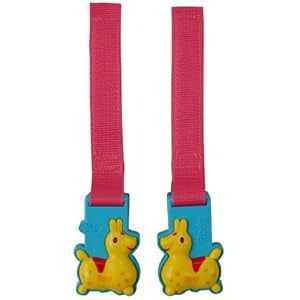 【クリックでお店のこの商品のページへ】ロディ おでかけブランケット＆クリップセット ストライプ