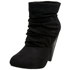 Chinese Laundry Wiz Mid Heel Scrunch Bootie