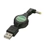 �o�b�t�@���[�R�N���T�v���C Arvel USB����p���[�P�[�u�� 0.75M A�^�C�v:DC PWC101