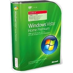 Microsoft Windows Vista Home Premium �A�b�v�O���[�h��