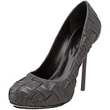 Katia Lombardo Platform Pump :  katia lombardo grey gray heel