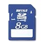 BUFFALO CLASS10�Ή� SDHC�J�[�h8GB RSDC-8GC10