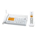 Panasonic パーソナル普通紙ファクス ホワイト 子機1台タイプ (A4送信/A4受信) KX-PW320DL-W