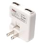 �v���e�b�N P-2WAY USB2���AC�A�_�v�^�[ PD-2WH �z���C�g �yiPod nano 5G/iPhone 3G,3GS��/iPod�e��/�Q�[���@/�g�сz