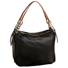 SONDRA ROBERTS NEW YORK Large Hinge Double Shoulder Bag