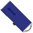 BUFFALO �X���C�h�A�b�v&TurboUSB�@�\���� USB������ 4GB �u���[ RUF2-J4GS-BL