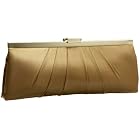 Jessica McClintock 450970 Rectangle Satin Clutch