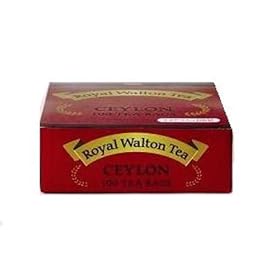 【クリックで詳細表示】ロイヤルウォルトン ティーバッグ セイロン 100袋(220g)