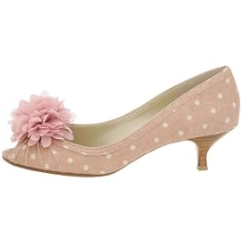 バニティビューティ(vanitybeauty)オープントゥフラワーモチーフパンプス￥6,195(22.5cm-24.5cm)