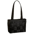 HARVEYS Seat Belt Bag Medium Zip Tote, Black,