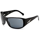 Arnette High Roller Sunglasses,Gloss Black Frame/Grey Lens,one size